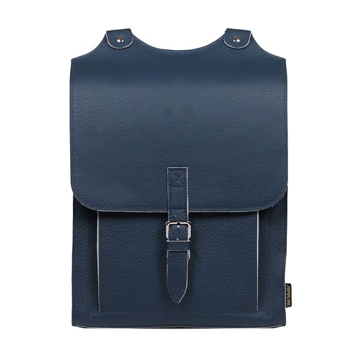 granatowy plecak skórzany Karol ze sklepu Słoń Torbalski w kategorii Plecaki - zdjęcie 186544392