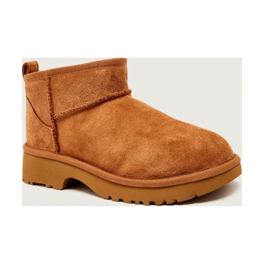 UGG Ocieplane Śniegowce CLASSIC ULTRA MINI NEW HEIGHTS | zamsz ze sklepu Gomez Fashion Store w kategorii Buty zimowe dziecięce - zdjęcie 186545212