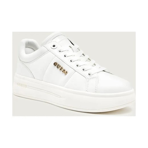 Guess Skórzane sneakersy WELLI ze sklepu Gomez Fashion Store w kategorii Buty sportowe damskie - zdjęcie 186545243
