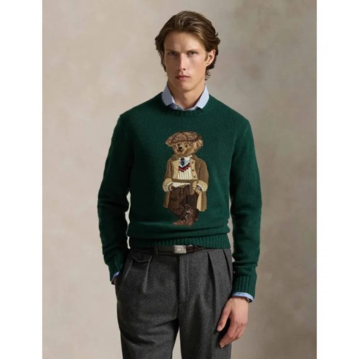 POLO RALPH LAUREN Wełniany sweter | Regular Fit | z dodatkiem kaszmiru ze sklepu Gomez Fashion Store w kategorii Swetry męskie - zdjęcie 186545303