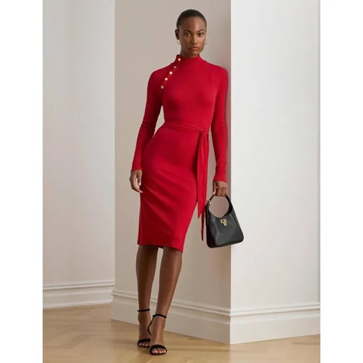 LAUREN RALPH LAUREN Sukienka z paskiem ze sklepu Gomez Fashion Store w kategorii Sukienki - zdjęcie 186545311