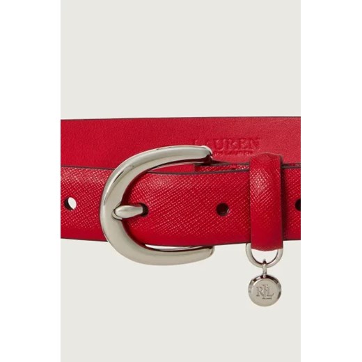 LAUREN RALPH LAUREN Skórzany pasek Crosshatch XS Gomez Fashion Store