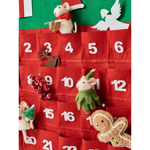 Sinsay - Kalendarz adwentowy - zielony Sinsay One Size Sinsay