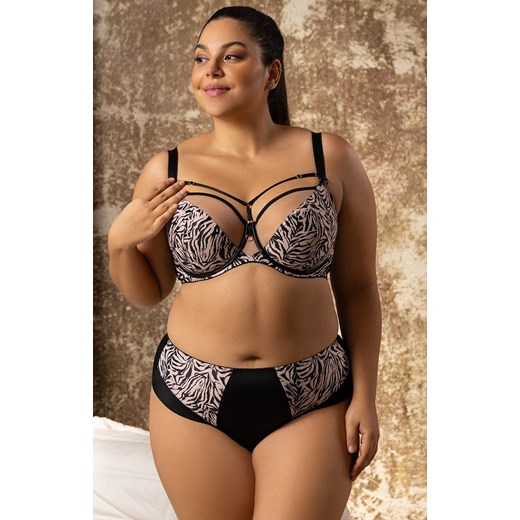 Biustonosz miękki soft z paseczkami Carlotta B-555, Kolor cappuccino, Rozmiar 70K, Wies-MANN ze sklepu Intymna w kategorii Biustonosze - zdjęcie 186547473