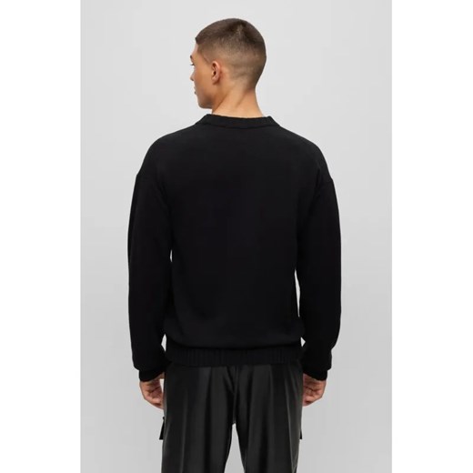 HUGO Wełniany sweter San Cassio-L | Regular Fit ze sklepu Gomez Fashion Store w kategorii Swetry męskie - zdjęcie 186547550