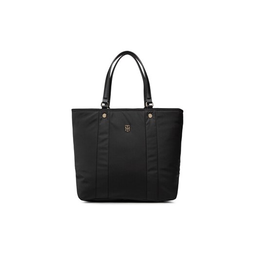 Tommy Hilfiger Torebka My Tommy Tote AW0AW11998 Czarny Tommy Hilfiger OS MODIVO
