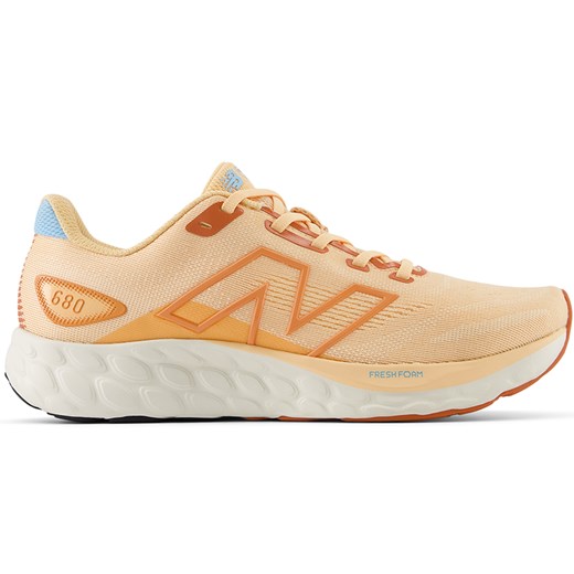 Buty damskie New Balance Fresh Foam 680 v8 W680CL8 – pomarańczowe ze sklepu New Balance Poland w kategorii Buty sportowe damskie - zdjęcie 186549321