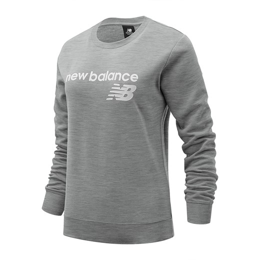 Bluza damska New Balance WT03811AG – szara New Balance XS wyprzedaż New Balance Poland