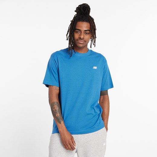 Koszulka męska New Balance MT41509BEU – niebieska New Balance L okazja New Balance Poland