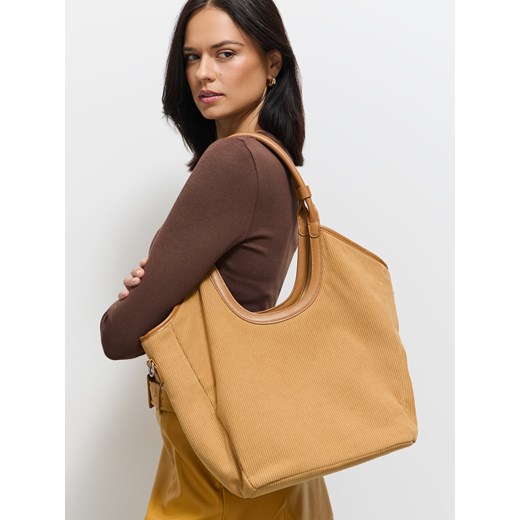Mohito - Torebka z kosmetyczką - beżowy ze sklepu Mohito w kategorii Torby Shopper bag - zdjęcie 186549580