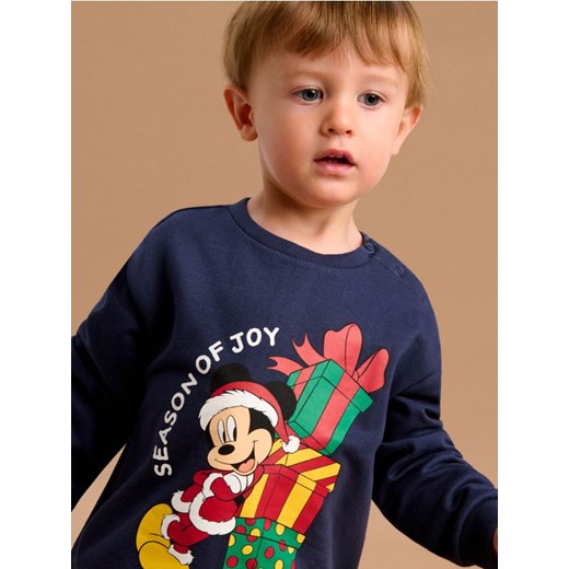 Sinsay - Bluza crewneck Mickey Mouse - granatowy - id: 043FX-59X - marki Sinsay - 186551243 Sinsay - Bluza crewneck Mickey Mouse - granatowy ze sklepu Sinsay w kategorii Bluzy chłopięce - zdjęcie 186551243