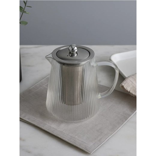 Sinsay - Ryflowany dzbanek do herbaty - biały Sinsay One Size Sinsay