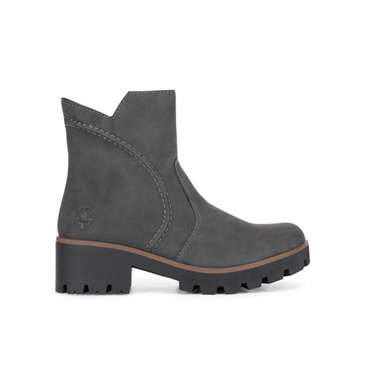 Rieker Trzewiki 79261-45 Szary ze sklepu MODIVO w kategorii Botki - zdjęcie 186553874