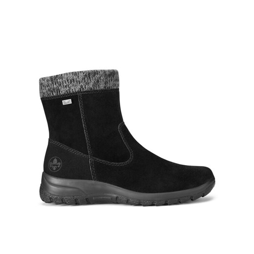 Rieker Botki L7165-00 Czarny ze sklepu MODIVO w kategorii Botki - zdjęcie 186553884