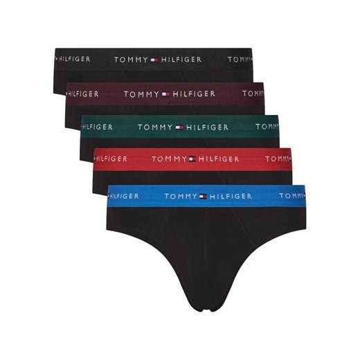 Tommy Hilfiger Komplet 5 par slipów UM0UM03386 Czarny ze sklepu MODIVO w kategorii Majtki męskie - zdjęcie 186553930