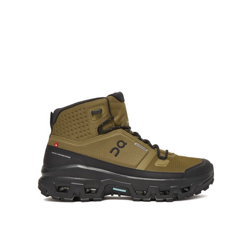 On Trekkingi Cloudrock Mid Wp 3MF10161473 Khaki ze sklepu MODIVO w kategorii Buty trekkingowe męskie - zdjęcie 186553952
