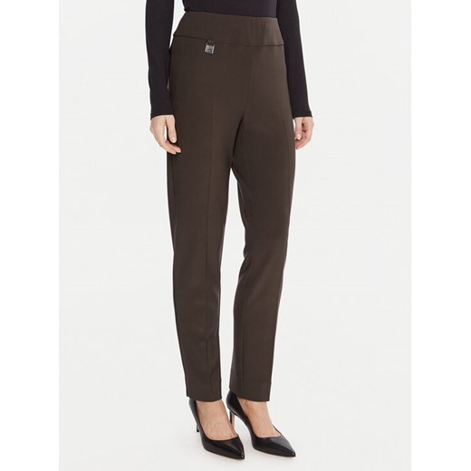 Joseph Ribkoff Spodnie materiałowe 144092F25 Brązowy Slim Fit ze sklepu MODIVO w kategorii Spodnie damskie - zdjęcie 186555681