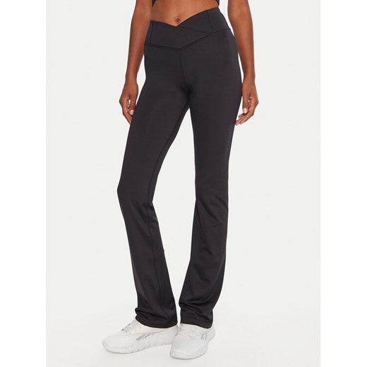 Reebok Legginsy RK25185CCW Czarny Slim Fit ze sklepu MODIVO w kategorii Spodnie damskie - zdjęcie 186555682