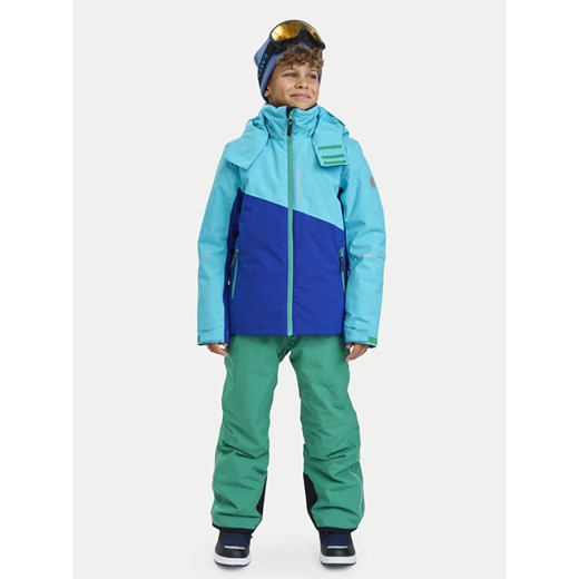 Reima Spodnie zimowe Proxima 5100099B Zielony Regular Fit ze sklepu MODIVO w kategorii Spodnie chłopięce - zdjęcie 186555722