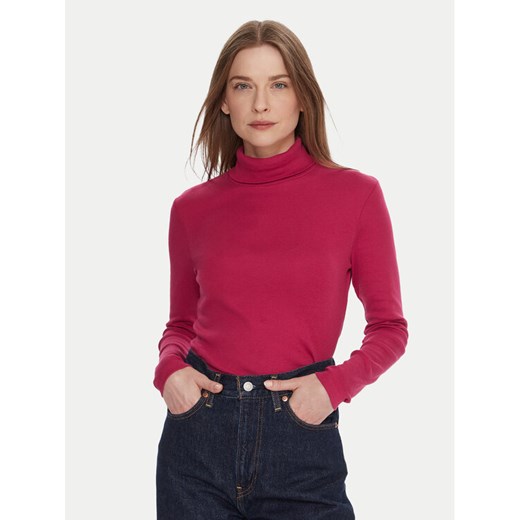 United Colors Of Benetton Golf 3GA2E2224 Różowy Slim Fit ze sklepu MODIVO w kategorii Swetry damskie - zdjęcie 186555741