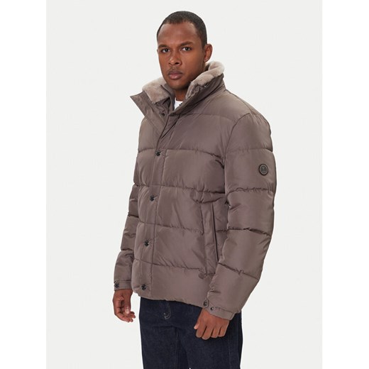 JOOP! Kurtka zimowa Newton 30048499 Brązowy Regular Fit ze sklepu MODIVO w kategorii Kurtki męskie - zdjęcie 186555772