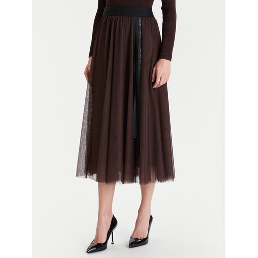 JOOP! Spódnica tiulowa 58 252S58Fridi 30046657 Brązowy Regular Fit ze sklepu MODIVO w kategorii Spódnice - zdjęcie 186555773