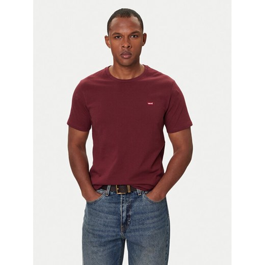 Levi's® T-Shirt Original Housemark 56605-0300 Bordowy Standard Fit ze sklepu MODIVO w kategorii T-shirty męskie - zdjęcie 186555790