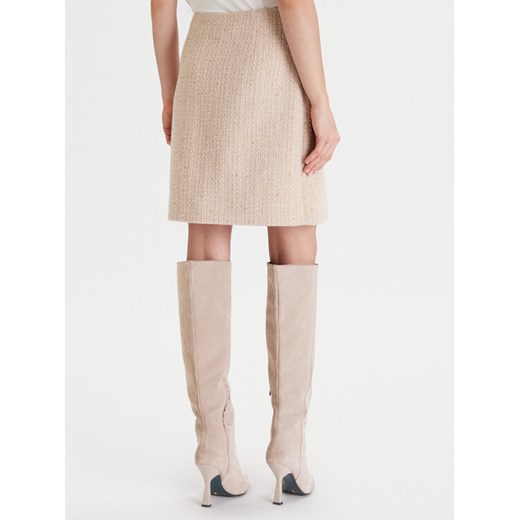 JOOP! Spódnica mini 58 253S58Saida 30047955 Beżowy Regular Fit ze sklepu MODIVO w kategorii Spódnice - zdjęcie 186555793