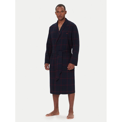 Emporio Armani Underwear Szlafrok EM002248 AF15008 FB058 Granatowy ze sklepu MODIVO w kategorii Szlafroki męskie - zdjęcie 186555842