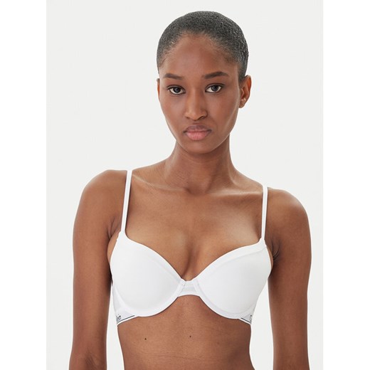 Calvin Klein Underwear Biustonosz z fiszbiną 0000F3784E Biały ze sklepu MODIVO w kategorii Biustonosze - zdjęcie 186555883