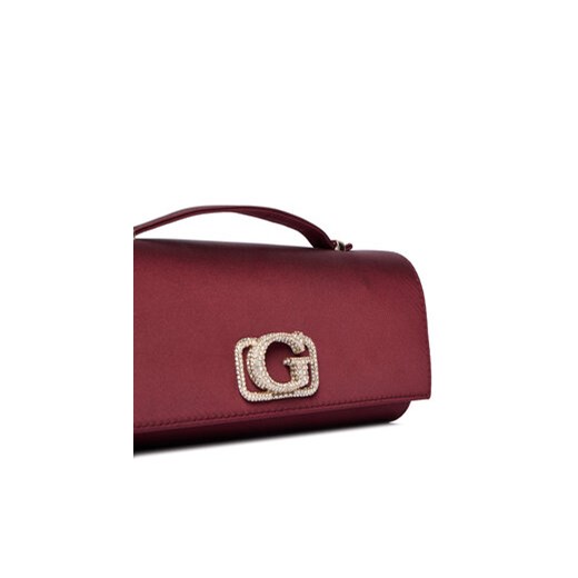 Guess Torebka Zalina Mini HWSE93 50720 Bordowy Guess OS MODIVO