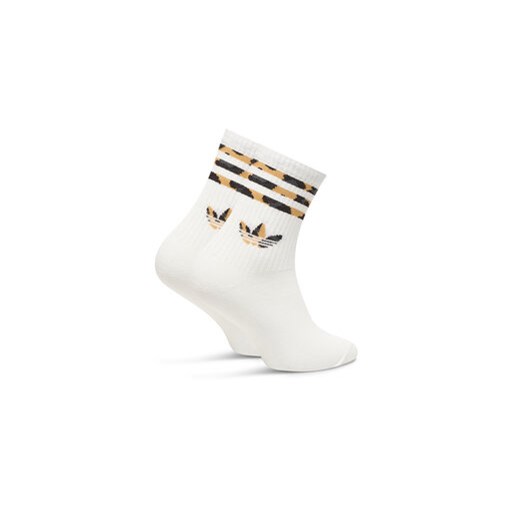 adidas Skarpety długie Leopard JV7855 Brązowy 37_39 MODIVO