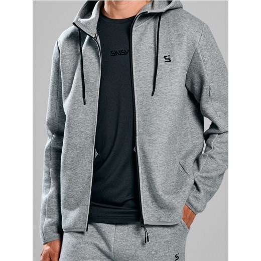 Sinsay - Bluza zip hoodie - szary Sinsay XL Sinsay