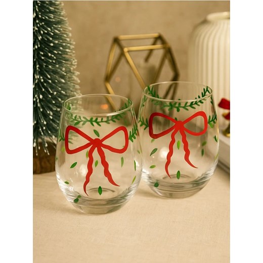 Sinsay - Szklanki 2 pack - zielony ze sklepu Sinsay w kategorii Szklanki - zdjęcie 186559450