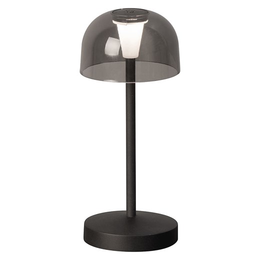 FH Lighting Lampa stołowa LED &quot;Tekla&quot; w kolorze czarnym - wys. 19 x Ø 8 cm ze sklepu Limango Polska w kategorii Oświetlenie - zdjęcie 186559781