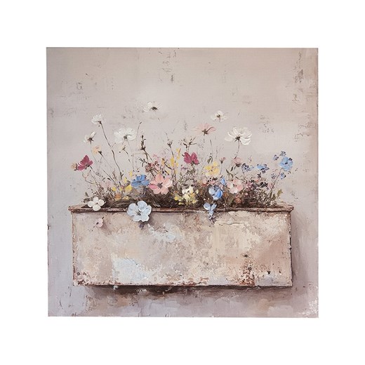 Clayre & Eef Druk artystyczny ze wzorem - 36 x 36 cm onesize wyprzedaż Limango Polska