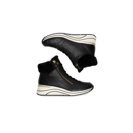 Botki Remonte D0T77-02 Czarny Remonte 38 eobuwie.pl