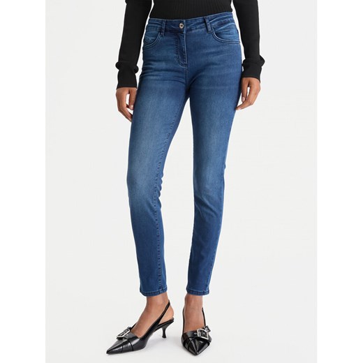 Patrizia Pepe Jeansy CP0509/D1HIB-C920 Granatowy Slim Fit ze sklepu MODIVO w kategorii Jeansy damskie - zdjęcie 186562740