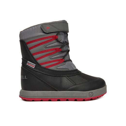 Merrell Śniegowce Snow Bank 5 MK268432 Czarny ze sklepu MODIVO w kategorii Buty zimowe dziecięce - zdjęcie 186562781
