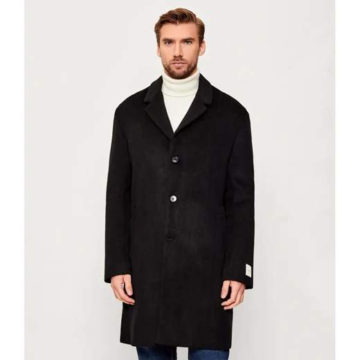 Calvin Klein Wełniany płaszcz ze sklepu Gomez Fashion Store w kategorii Płaszcze męskie - zdjęcie 186564021