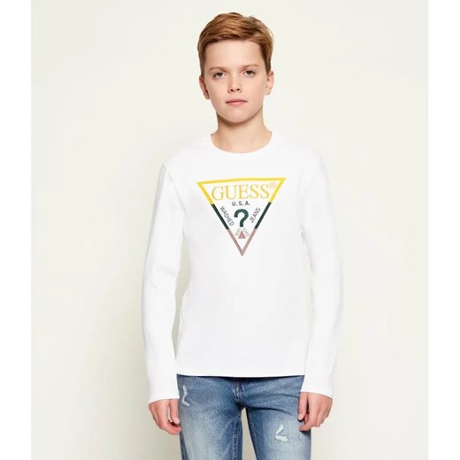 Guess Longsleeve | Regular Fit ze sklepu Gomez Fashion Store w kategorii T-shirty chłopięce - zdjęcie 186564173