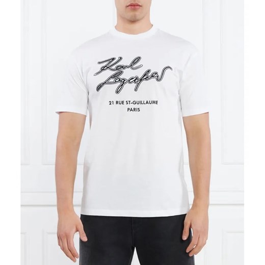 Karl Lagerfeld T-shirt | Regular Fit ze sklepu Gomez Fashion Store w kategorii T-shirty męskie - zdjęcie 186564174