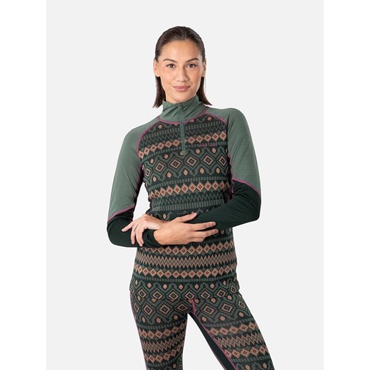 KARI TRAA Koszulka funkcyjna &quot;Malia&quot; w kolorze zielonym Kari Traa S okazja Limango Polska