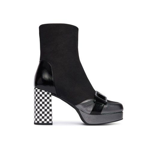 Botki Fly London Efolfly P145352004 Czarny ze sklepu eobuwie.pl w kategorii Botki - zdjęcie 186566640