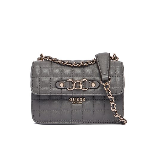 Guess Torebka Nadira Mini HWQG84 24780 Szary ze sklepu MODIVO w kategorii Kopertówki - zdjęcie 186567334