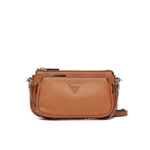Guess Torebka Noelle II Mini HWZG96 72710 Brązowy ze sklepu MODIVO w kategorii Listonoszki - zdjęcie 186567353