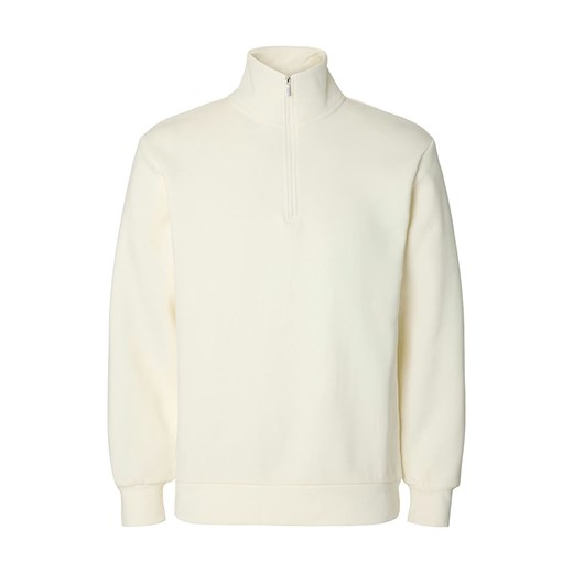 SELECTED HOMME Sweter &quot;Dan&quot; w kolorze kremowym ze sklepu Limango Polska w kategorii Swetry męskie - zdjęcie 186568524