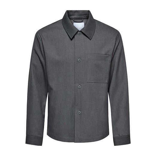 ONLY &amp; SONS Kurtka koszulowa &quot;Miro&quot; w kolorze ciemnoszarym ze sklepu Limango Polska w kategorii Kurtki męskie - zdjęcie 186568710