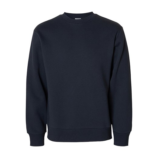 SELECTED HOMME Bluza &quot;Dan&quot; w kolorze granatowym ze sklepu Limango Polska w kategorii Bluzy męskie - zdjęcie 186569714