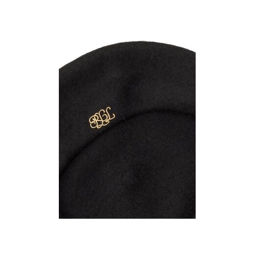 Beret LAUREN RALPH LAUREN 454P04546001 Czarny OS eobuwie.pl
